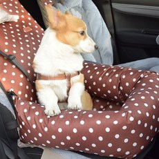 寵物車藥墊汽車座椅, 紅色圓點, 1個