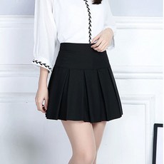 여성용 블랙101 세디 미니 플리츠 테니스 스커트 CH-2319052