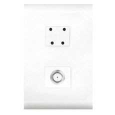 나노 오딧세이 콘센트 4P CATV 2방, 1개