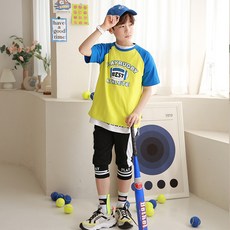 나나주니 남아용 럭비 플레이 6부 세트