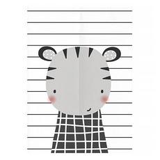 마켓에이 모던톤 애니멀 패브릭 멀티커튼