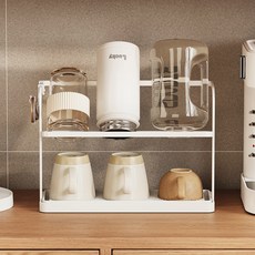 테이블 텀블러 건조대 L, 2단, 1개