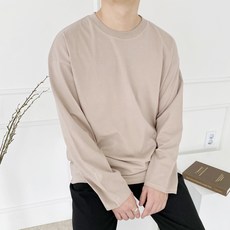 오티디 남녀공용 16수 오버핏 긴팔 티셔츠