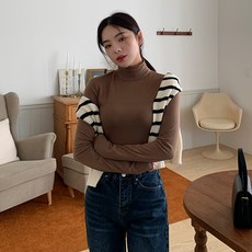 엔비룩 여성용 마블드 티셔츠