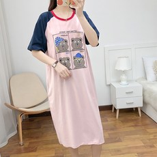 休閒寬鬆哺乳連身裙