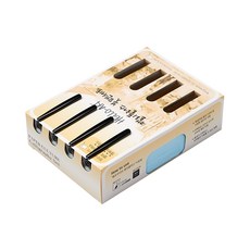 Paper Culture Hello Art Cali Plus 明信片紙 16 天藍色 200g 100p + 毛筆套組, A6, 1套