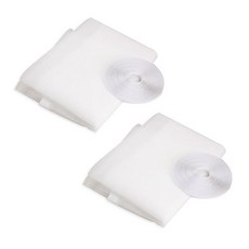 J-Life Fine Safety Velcro 網 白色, 2個