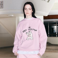 오아이오아이컬렉션 헬로우 베어 맨투맨 OK1C1MSW20