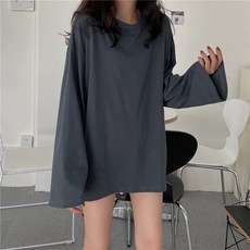 구디프 레이디 오디너리 루즈핏 롱슬리브 티셔츠