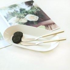 Bogen Armand 緞面奶油刀, 香草, 2個