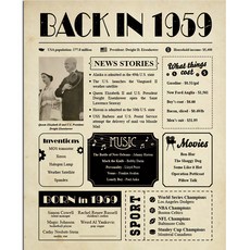 復古黑白海報 38