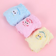 PremierFam 女童 奇妙萌可 三角內褲 3件組 #4