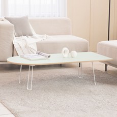 엔토 1200 반타원형 테이블 + 다릿발 보호캡 4p, 민트