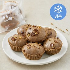 웰빙마루 국내산 찰보리 100% 초코 찰보리떡 (냉동), 50g, 1개, 8개입