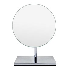 Youilart 圓形鍍鉻立鏡 桌鏡 721-195