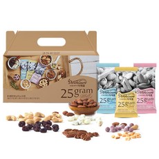 Derchaeum 25gram 3款每日綜合堅果 24包入, 1盒