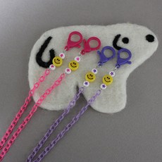 星星笑臉口罩掛繩 2入