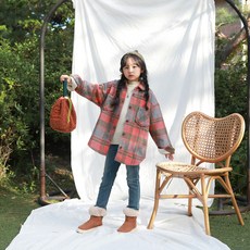 女童毛絨刷毛外套 J7114