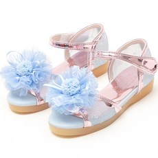 MAMI TREE 女童 RS 毛球蝴蝶結涼鞋