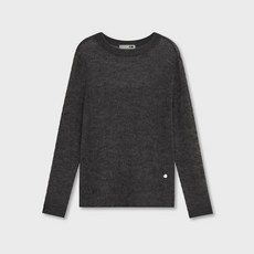 오아이오아이 여성용 헤어리 시어 니트