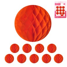 파티쇼 파티허니컴볼 10p, 오렌지