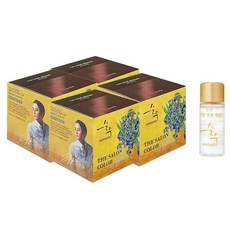 soonsoo 沙龍染髮劑 4入+護髮精華 8ml, 酒紅棕(染劑), 1組