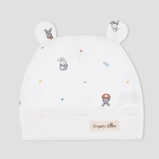 Organic Boom 嬰幼兒四季款杯兔小熊帽