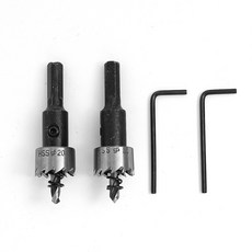 HSS 金工用開孔器 圓穴鋸 2件組 20mm, 1套
