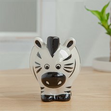 動物農場亮面卡通迷你花盆 YT_RA010, 斑馬