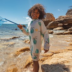 마틸다엔와이 아동용 UV차단 래쉬가드 상하의 세트 SHORT