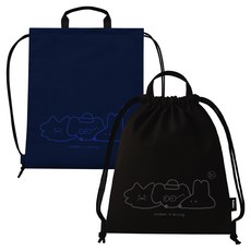 포포팬시 조리개 보바 신발 주머니 2종 세트