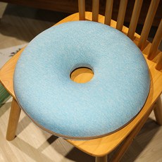 甜甜圈坐墊, 藍色