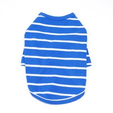 디자인사노 반려동물 레인보우 티셔츠, 블루, 1개