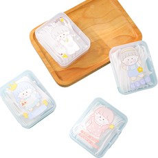 Character Case 牙線 50p x 4 件套可愛女孩, 1套