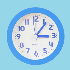 Byfit 彩色桌上型鬧鐘, 藍色