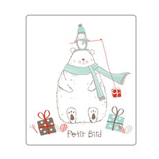 Petit Bird Meribear 薄荷竹防水, 混色