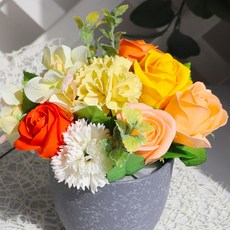 Bluehen 感恩與愛的中心裝飾燈, 橘色, 1個