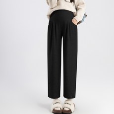 소니오 여성용 핀턱 포켓 임부 바지