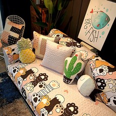 Ahope 布藝棉質四季抱枕套