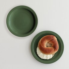 Iwooa 餐盤 19cm, 綠色, 2個, 單品