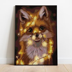 Play about DIY傑作圖40 x 50厘米, 夢中的狐狸 (MG025)