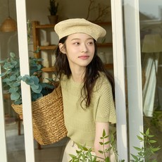 恩尼圖德 女款鉤針蝙蝠袖針織衫