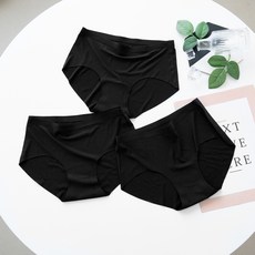 맬러뮤트 클린레이어 심리스 누디 아이스 통기성 메쉬 팬티 3p
