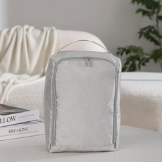 Royal Green 防水健身鞋袋, 1個, 淺灰色