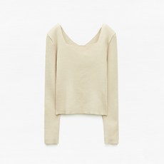 미쏘 여성용 투웨이 긴팔 풀오버 니트