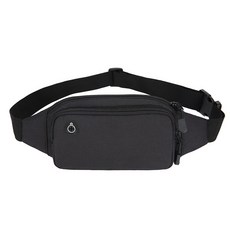 남여공용 스포츠 힙색, 13 옥스포드 천 블랙, 1개