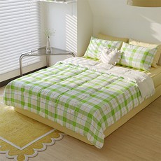 아망떼 마인드 세미마이크로 슬림 차렵이불베개 세트