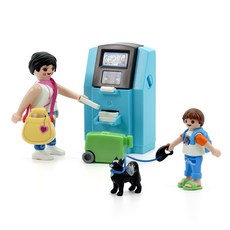 Playmobil 摩比人 遊客與ATM提款機公仔 70439, 1個