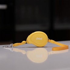 REDPUPPY 寵物芒果迷你牽繩, 芒果黃, 1個