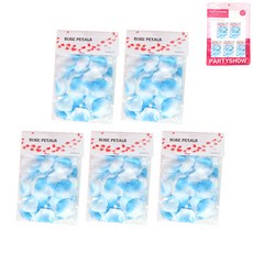 PARTYSHOW 活動人造花瓣 144入, 5個, 藍色